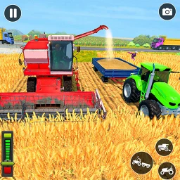 Indian Tractor Farming Games3d icon