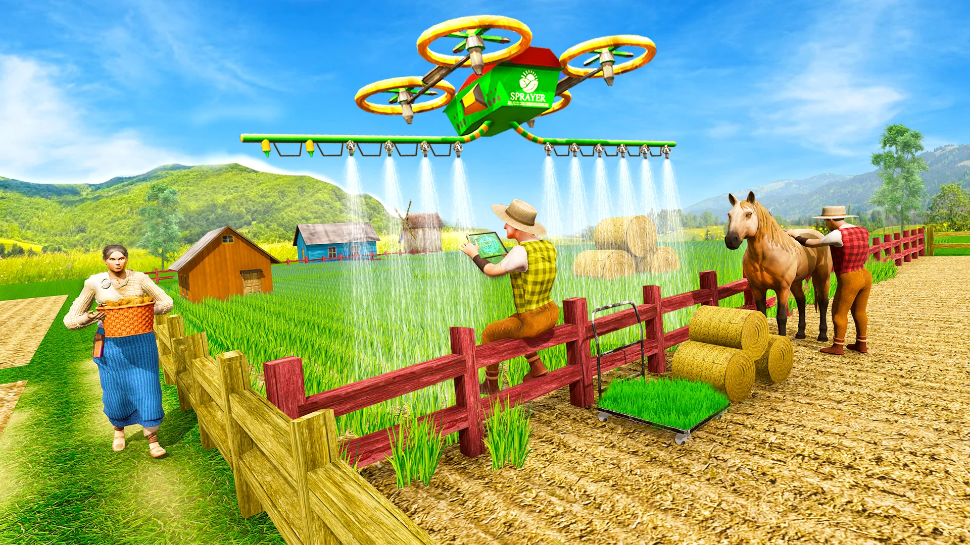 Indian Tractor Farming Games3d screenshot