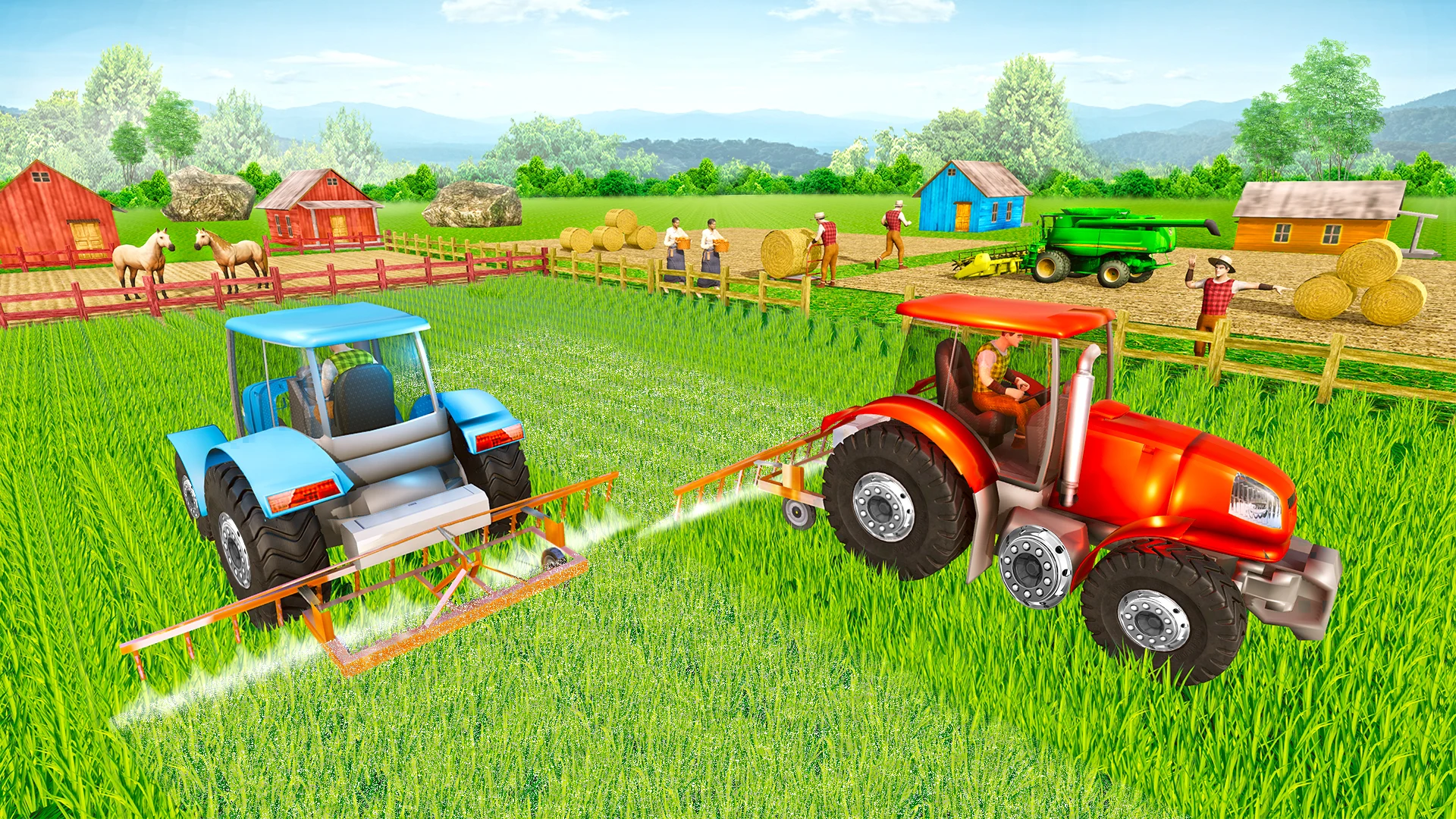 Indian Tractor Farming Games3d screenshot