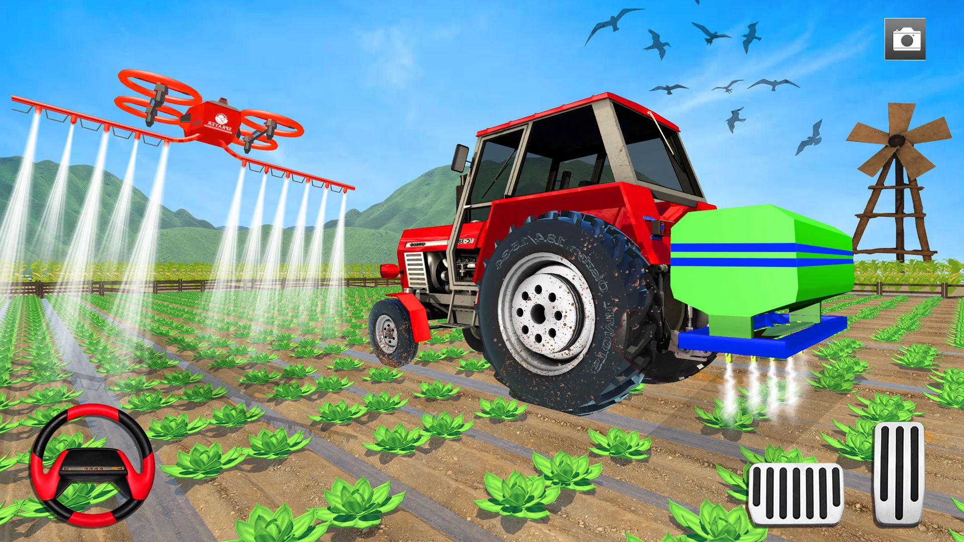 Indian Tractor Farming Games3d screenshot